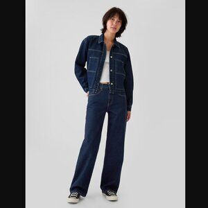 GAP Mid Rise 90's Loose- Dark Rinse